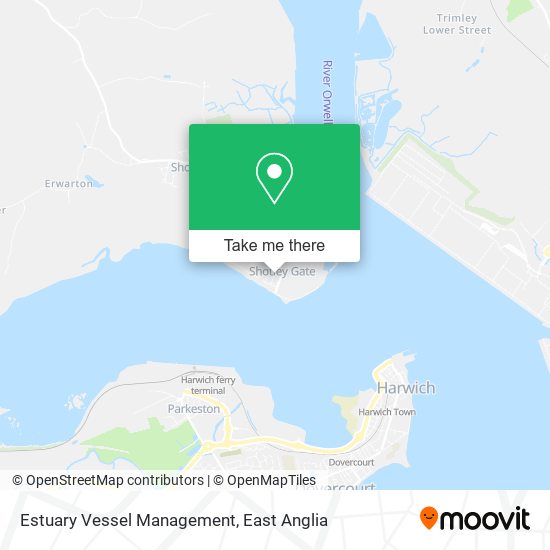 Estuary Vessel Management map