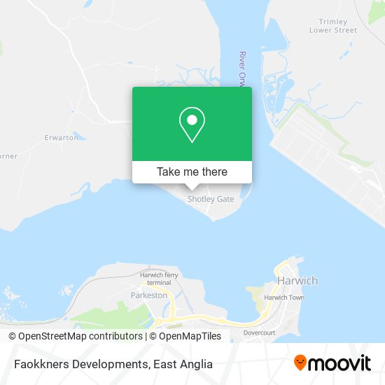 Faokkners Developments map