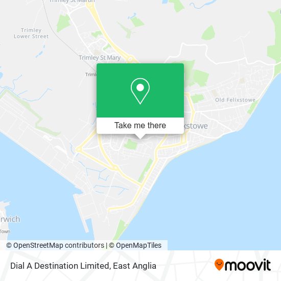 Dial A Destination Limited map