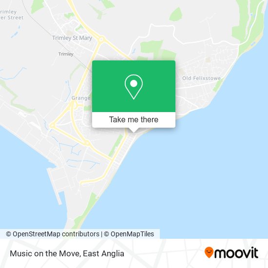 Music on the Move map