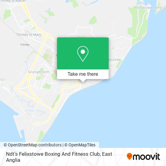 Ndt's Felixstowe Boxing And Fitness Club map