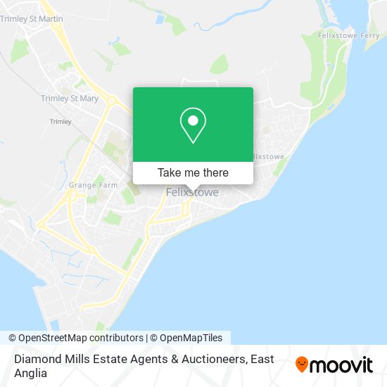 Diamond Mills Estate Agents & Auctioneers map