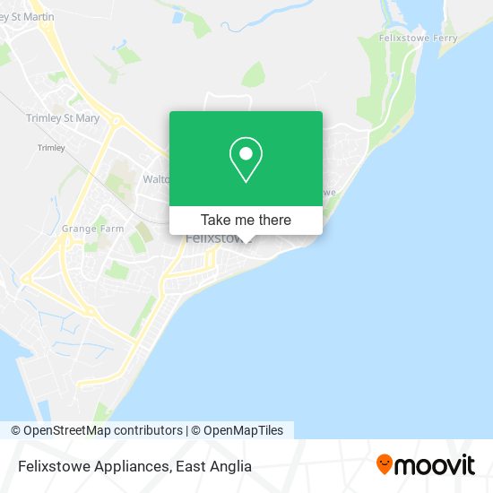 Felixstowe Appliances map