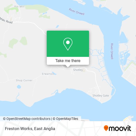 Freston Works map