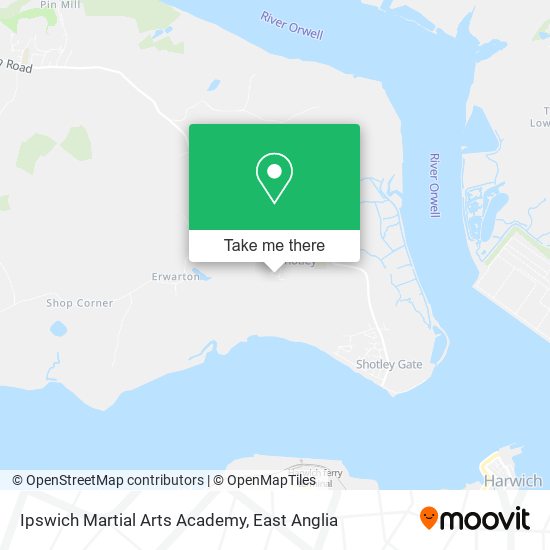 Ipswich Martial Arts Academy map
