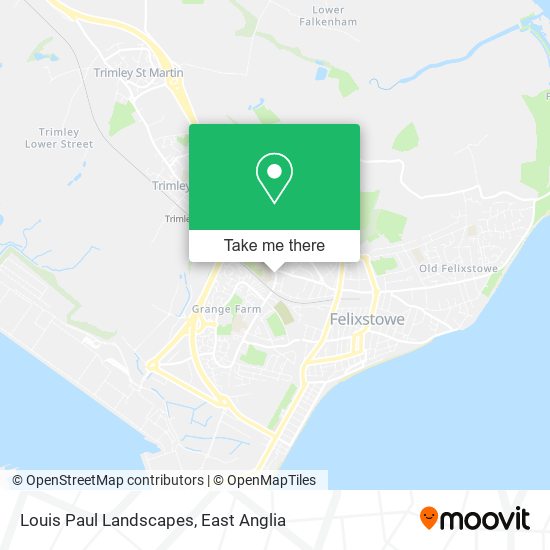 Louis Paul Landscapes map