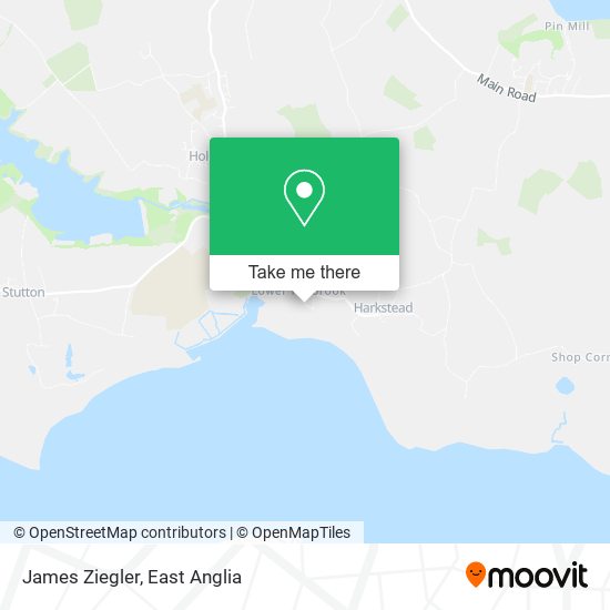 James Ziegler map
