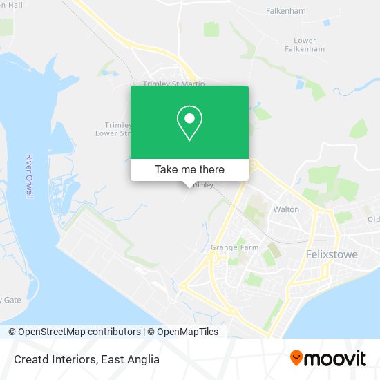 Creatd Interiors map