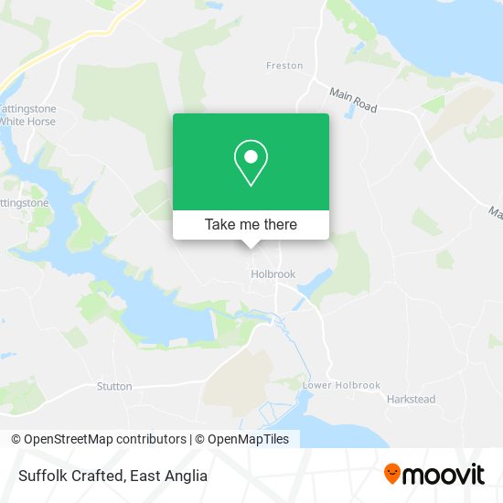 Suffolk Crafted map