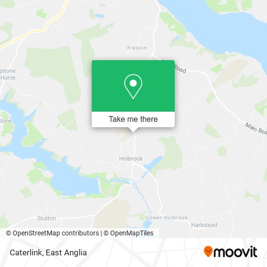 Caterlink map