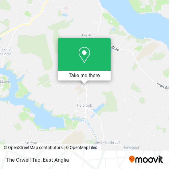The Orwell Tap map