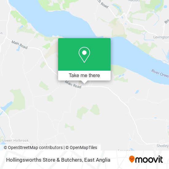 Hollingsworths Store & Butchers map