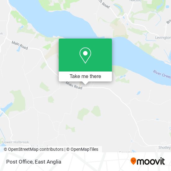 Post Office map