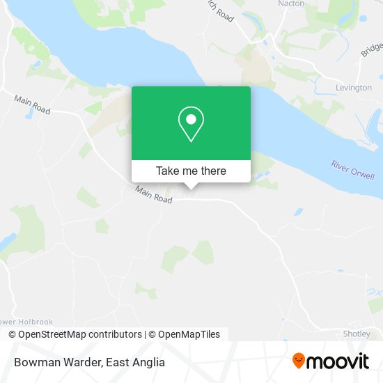 Bowman Warder map