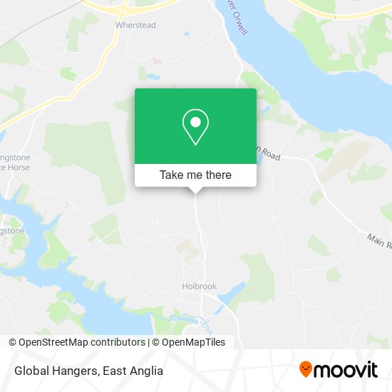 Global Hangers map
