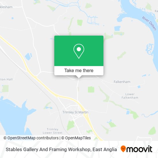 Stables Gallery And Framing Workshop map
