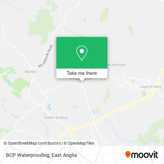 BCP Waterproofing map
