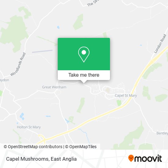 Capel Mushrooms map