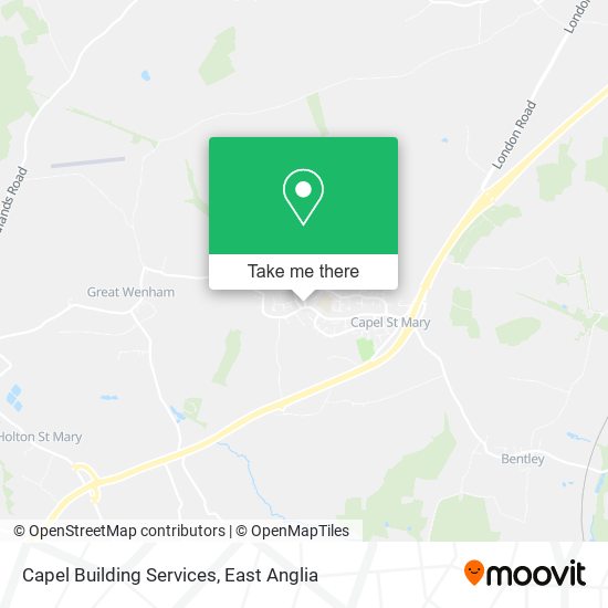 Capel Building Services map