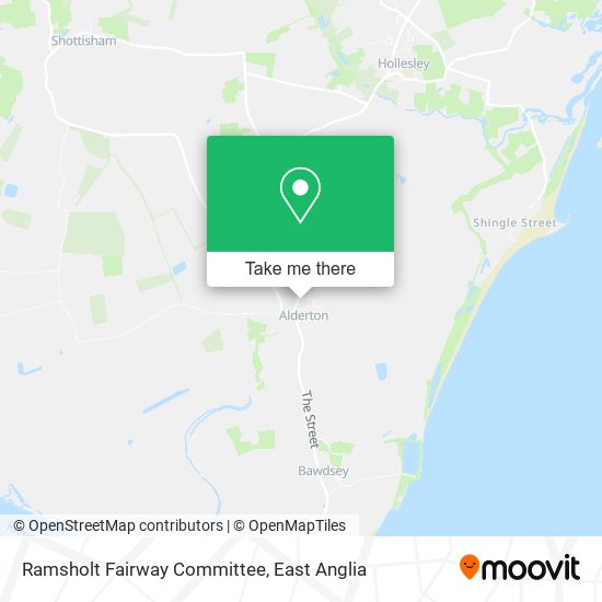 Ramsholt Fairway Committee map