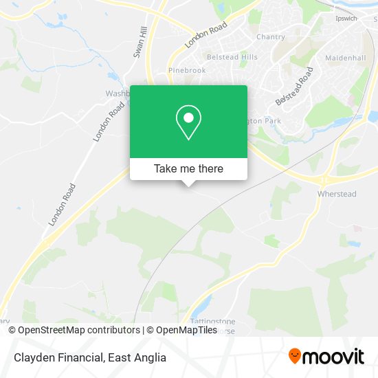 Clayden Financial map