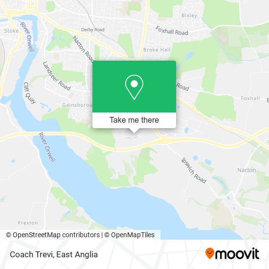 Coach Trevi map