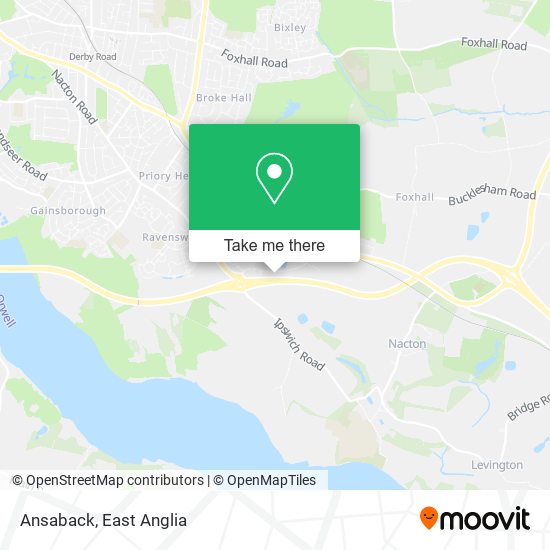 Ansaback map