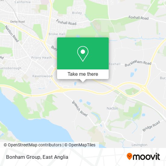 Bonham Group map