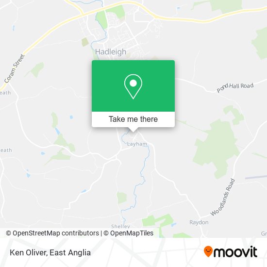 Ken Oliver map