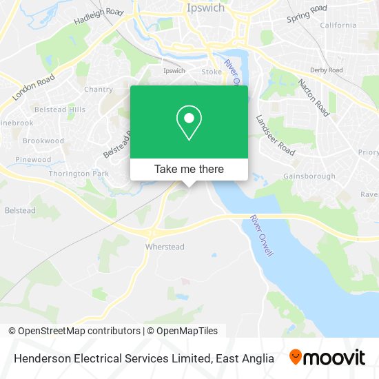 Henderson Electrical Services Limited map