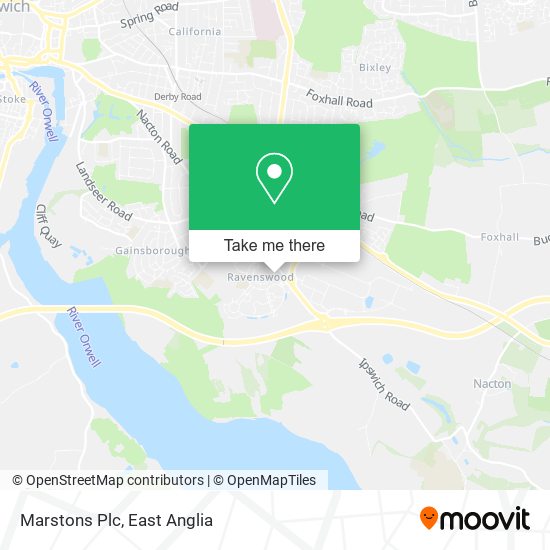Marstons Plc map