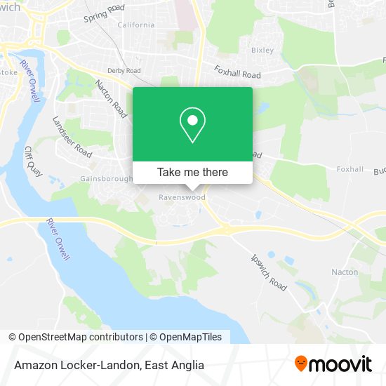 Amazon Locker-Landon map