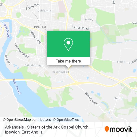 Arkangels - Sisters of the Ark Gospel Church Ipswich map