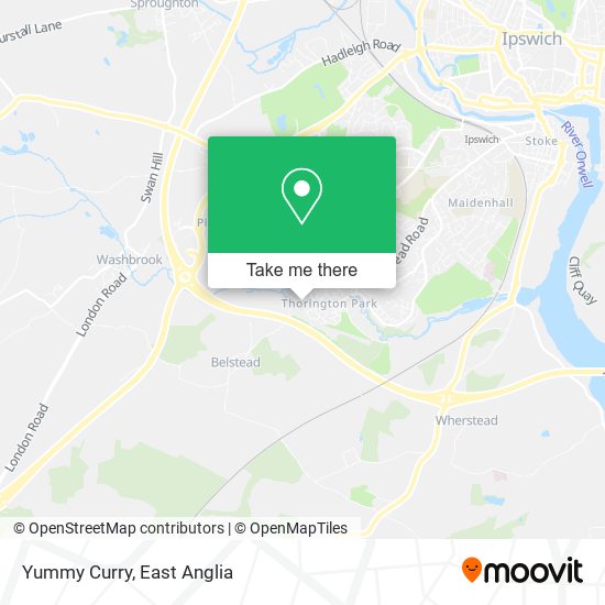 Yummy Curry map