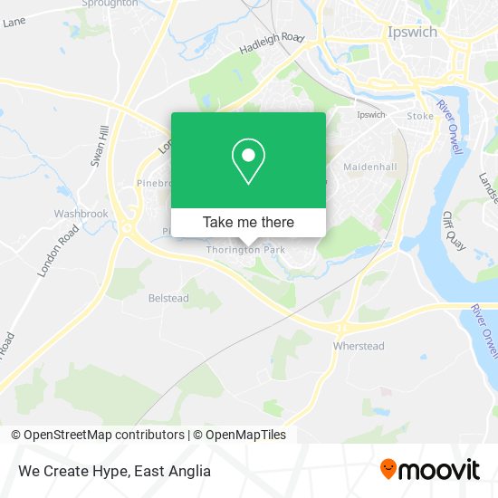 We Create Hype map