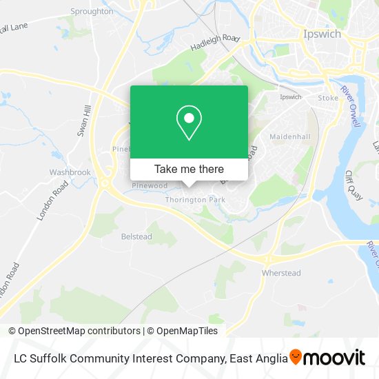 LC Suffolk Community Interest Company map