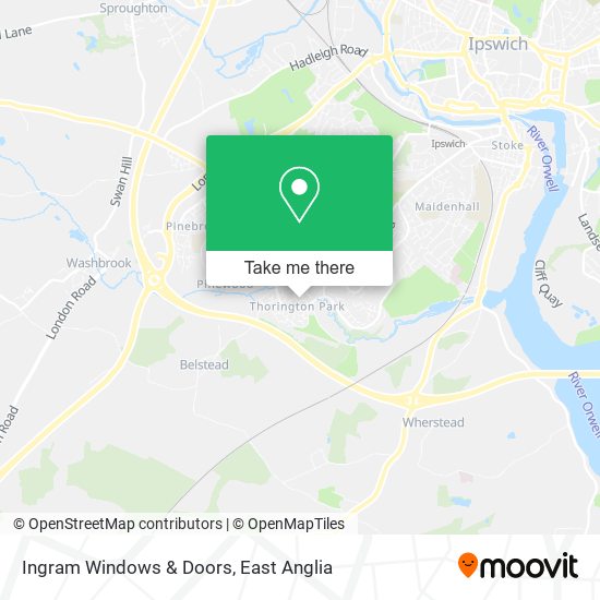 Ingram Windows & Doors map