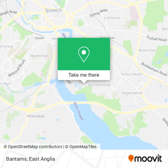 Bantams map