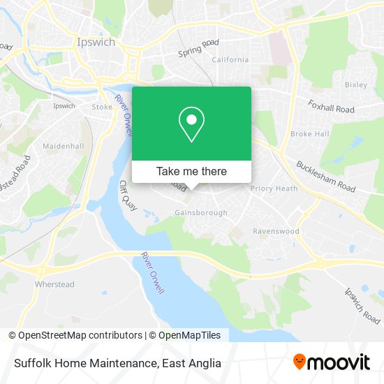 Suffolk Home Maintenance map