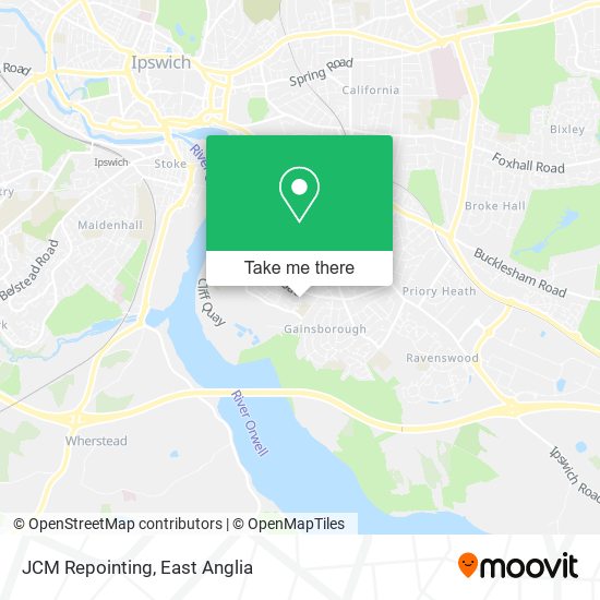 JCM Repointing map