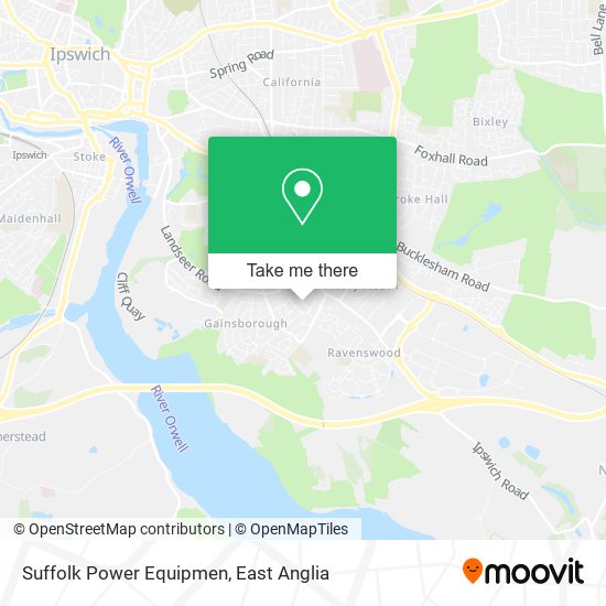 Suffolk Power Equipmen map