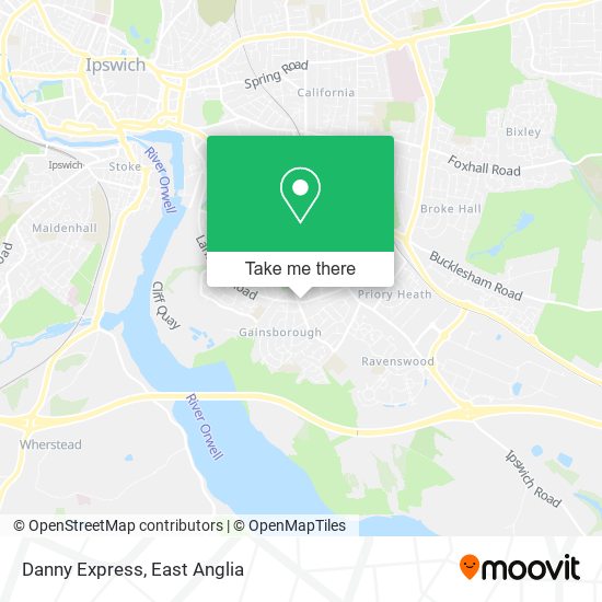 Danny Express map