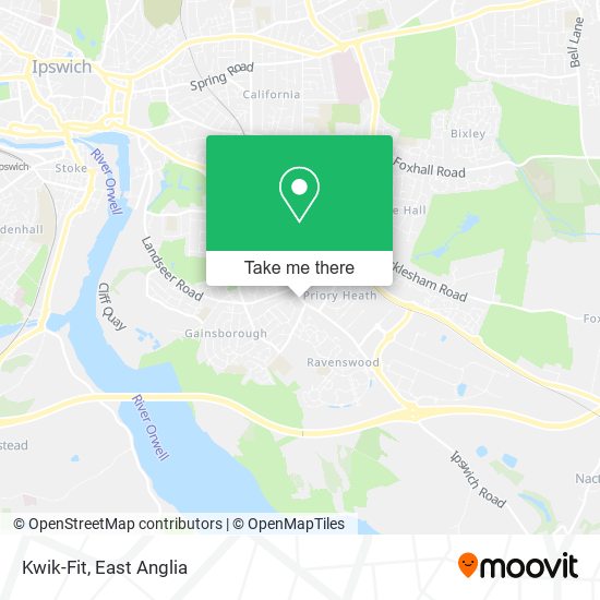 Kwik-Fit map