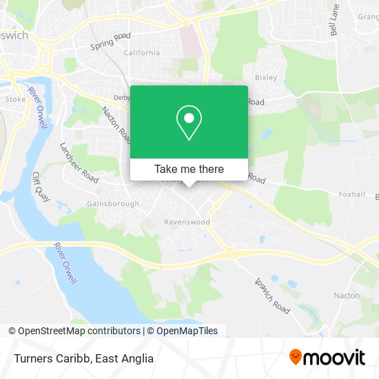 Turners Caribb map