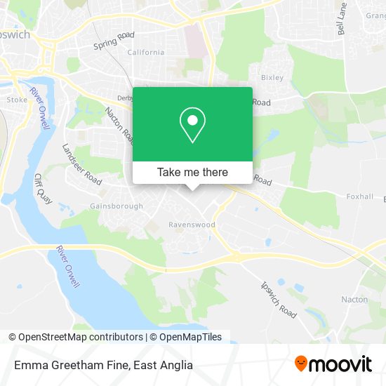 Emma Greetham Fine map