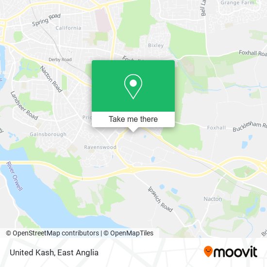 United Kash map