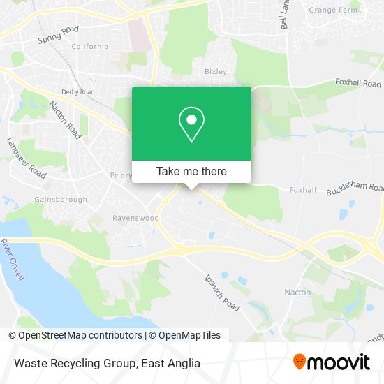 Waste Recycling Group map