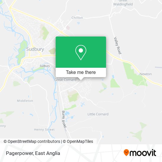 Pagerpower map