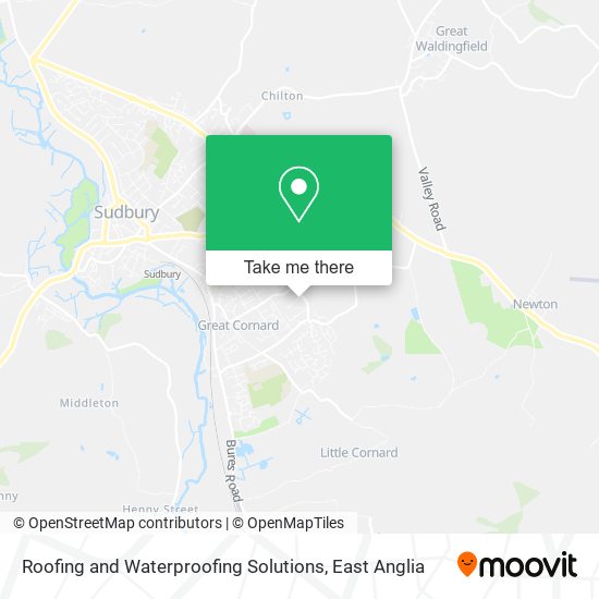 Roofing and Waterproofing Solutions map