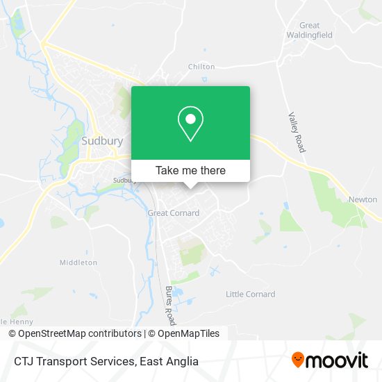 CTJ Transport Services map